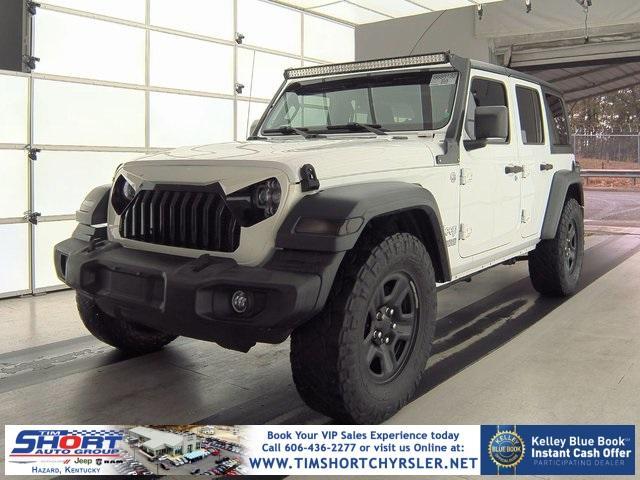 used 2018 Jeep Wrangler Unlimited car, priced at $21,996