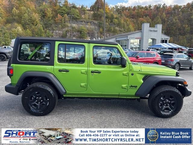 new 2026 Jeep Wrangler car, priced at $39,497