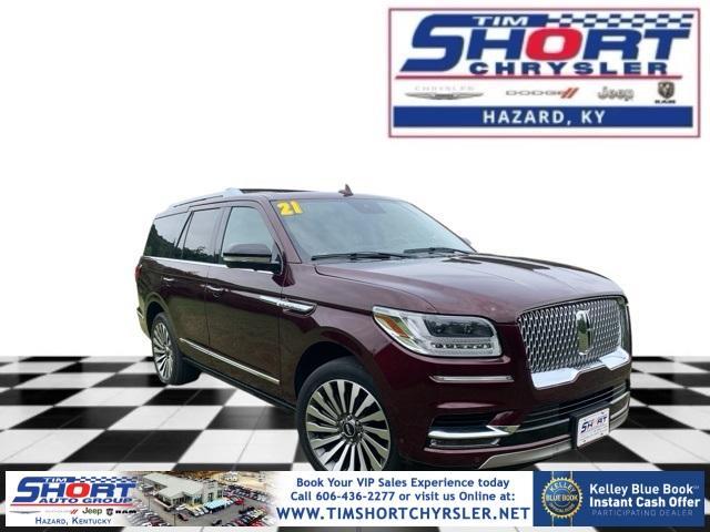 used 2021 Lincoln Navigator car, priced at $54,996