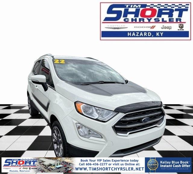 used 2022 Ford EcoSport car, priced at $18,250