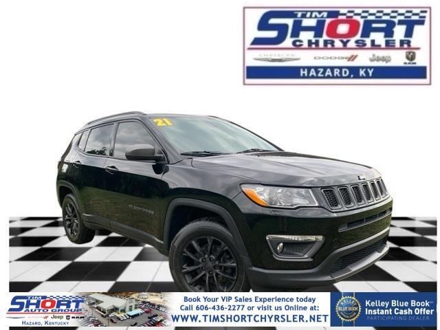 used 2021 Jeep Compass car, priced at $20,996