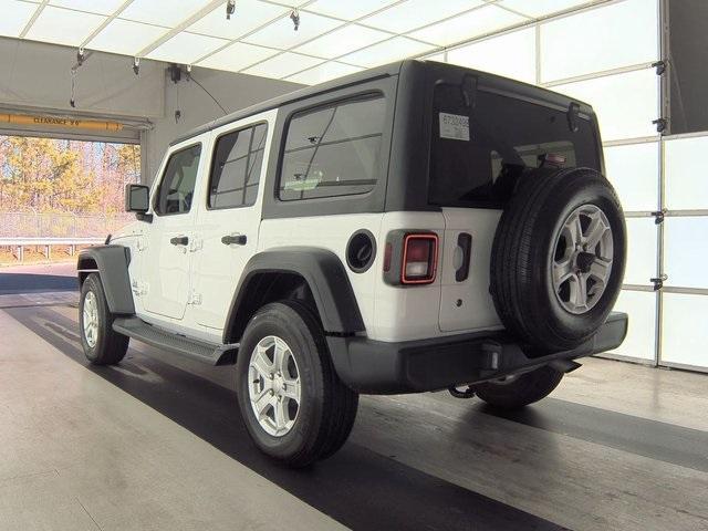 used 2020 Jeep Wrangler Unlimited car, priced at $26,500