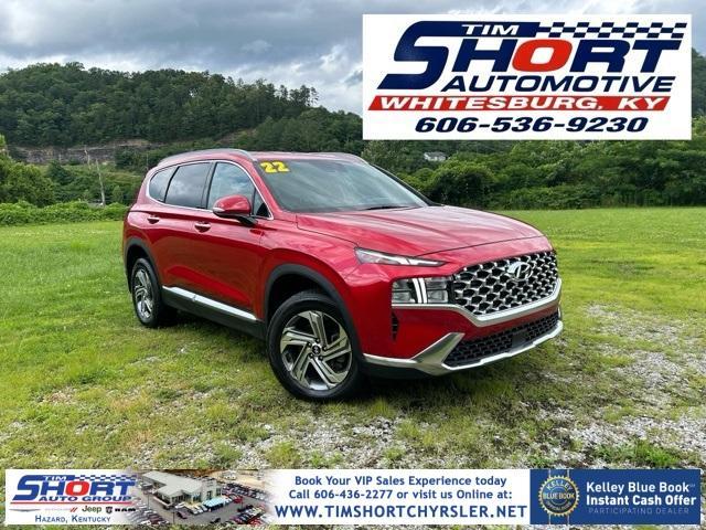 used 2022 Hyundai Santa Fe car, priced at $24,995