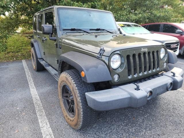 used 2016 Jeep Wrangler Unlimited car, priced at $20,996