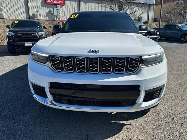 used 2021 Jeep Grand Cherokee L car, priced at $35,500