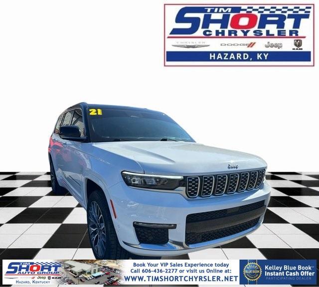 used 2021 Jeep Grand Cherokee L car, priced at $34,996