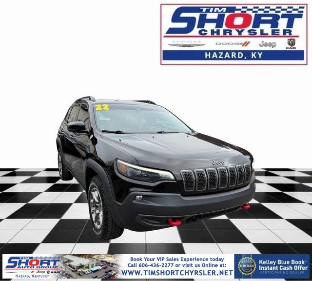 used 2022 Jeep Cherokee car, priced at $22,750