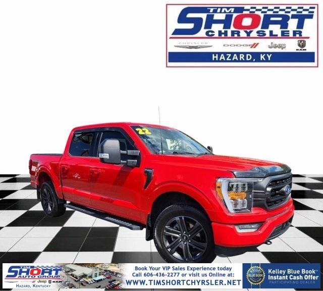 used 2022 Ford F-150 car, priced at $40,996