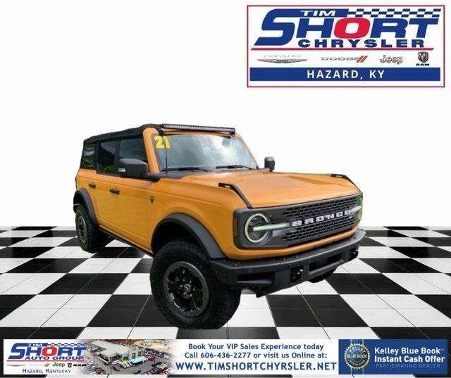 used 2021 Ford Bronco car, priced at $40,996