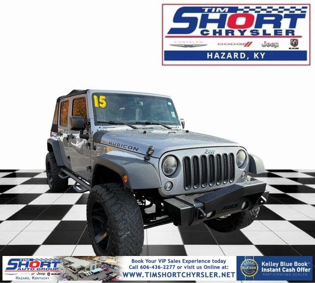 used 2015 Jeep Wrangler Unlimited car, priced at $21,300