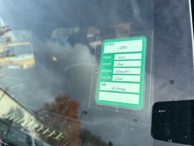 used 2015 Jeep Wrangler Unlimited car, priced at $21,300