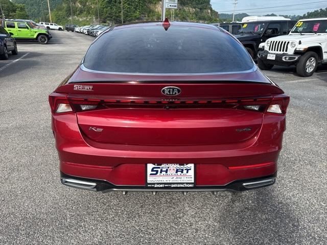 used 2021 Kia K5 car, priced at $21,750