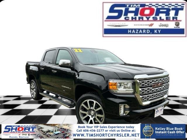 used 2022 GMC Canyon car, priced at $31,996