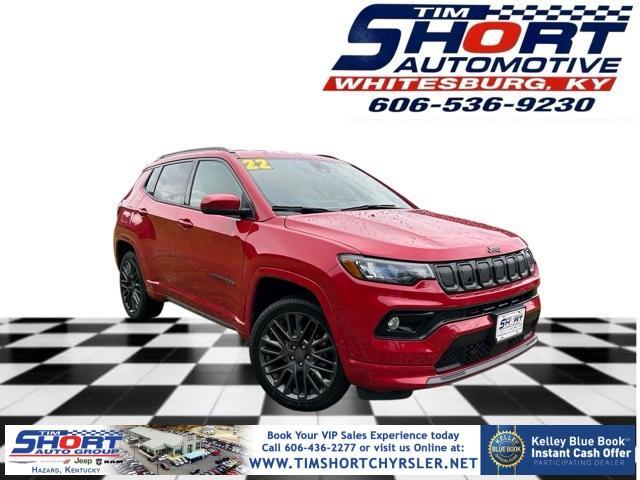 used 2022 Jeep Compass car, priced at $22,995