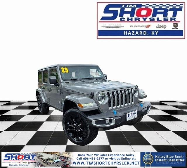 used 2023 Jeep Wrangler 4xe car, priced at $30,996