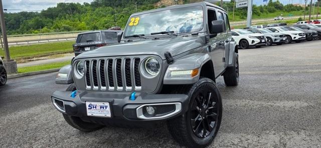 used 2023 Jeep Wrangler 4xe car, priced at $30,996