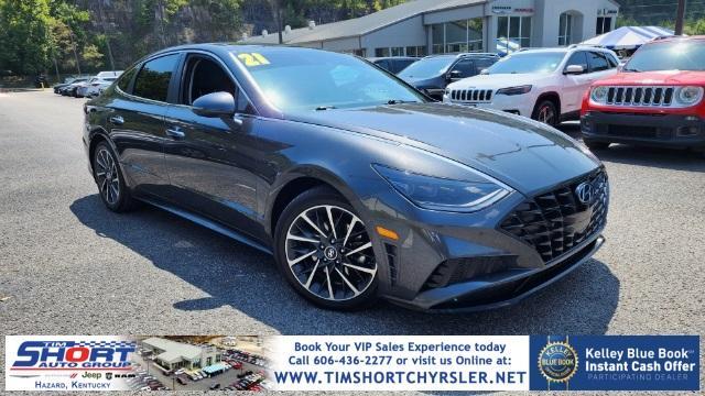 used 2021 Hyundai Sonata car, priced at $21,996