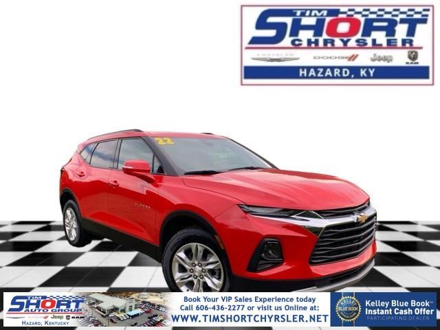 used 2022 Chevrolet Blazer car, priced at $27,597