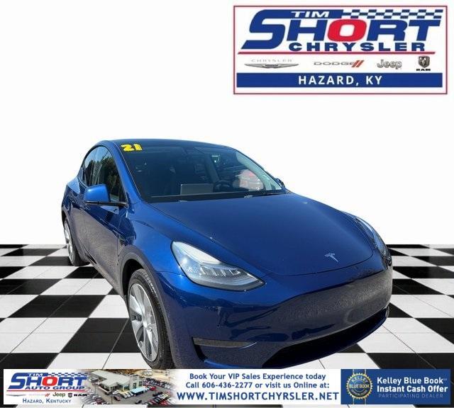 used 2021 Tesla Model Y car, priced at $27,996