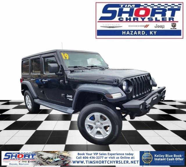 used 2019 Jeep Wrangler Unlimited car, priced at $24,996