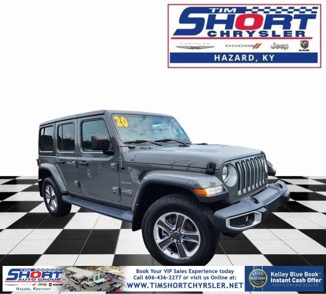 used 2020 Jeep Wrangler Unlimited car, priced at $33,996