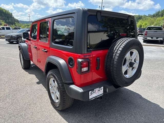 used 2021 Jeep Wrangler Unlimited car, priced at $23,996