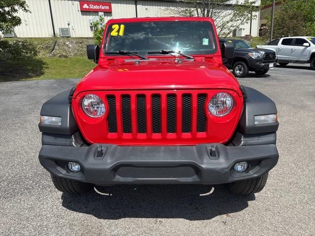 used 2021 Jeep Wrangler Unlimited car, priced at $23,996