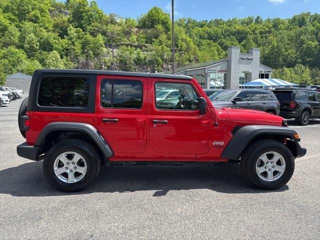 used 2021 Jeep Wrangler Unlimited car, priced at $23,996