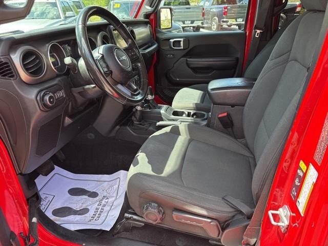 used 2021 Jeep Wrangler Unlimited car, priced at $23,996