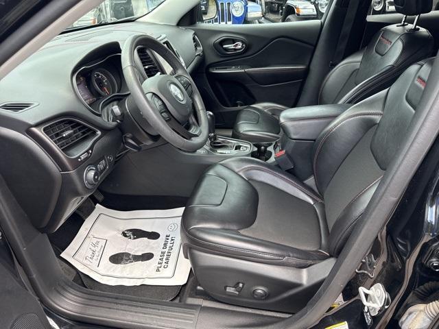 used 2022 Jeep Cherokee car, priced at $21,500