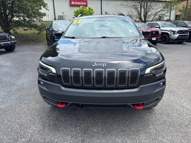 used 2022 Jeep Cherokee car, priced at $21,500