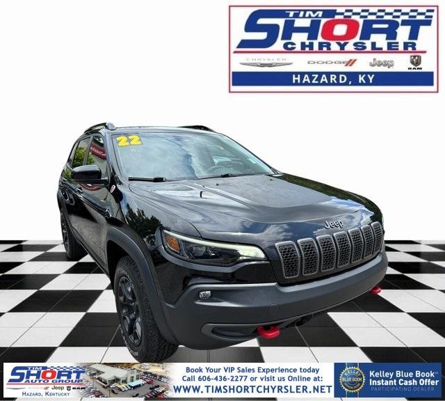 used 2022 Jeep Cherokee car, priced at $21,500