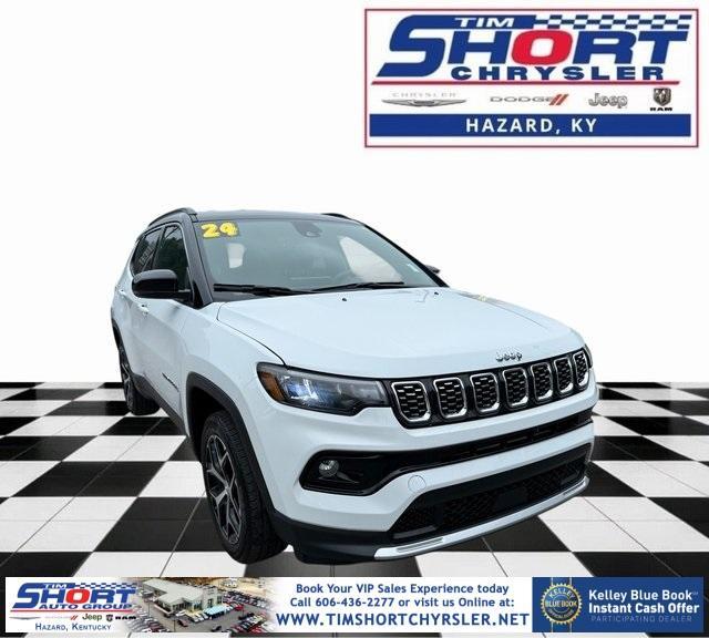 used 2024 Jeep Compass car, priced at $27,996