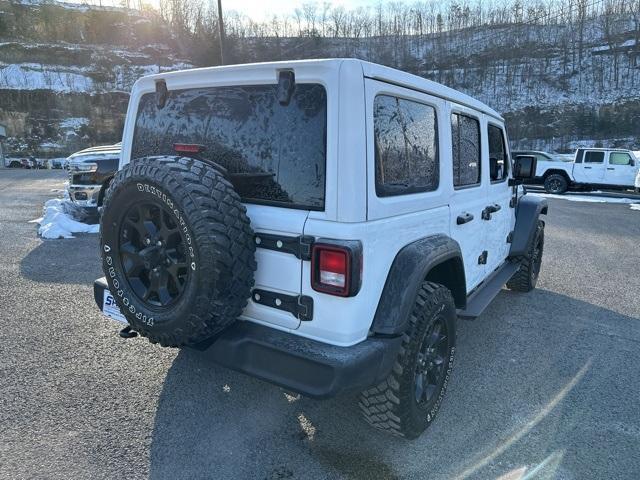 used 2021 Jeep Wrangler Unlimited car, priced at $19,996