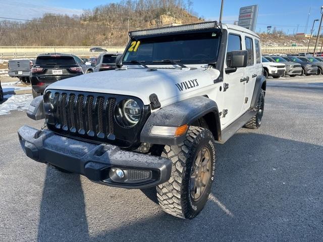 used 2021 Jeep Wrangler Unlimited car, priced at $19,996