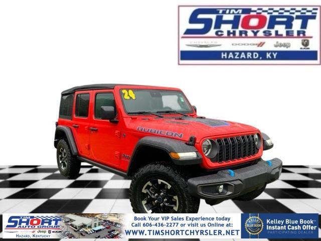 used 2024 Jeep Wrangler 4xe car, priced at $49,996