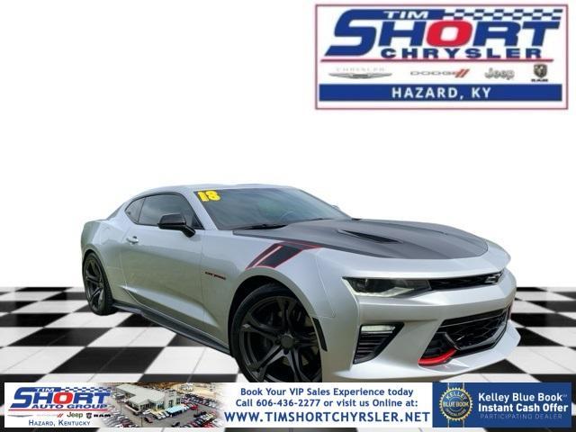 used 2018 Chevrolet Camaro car, priced at $35,996