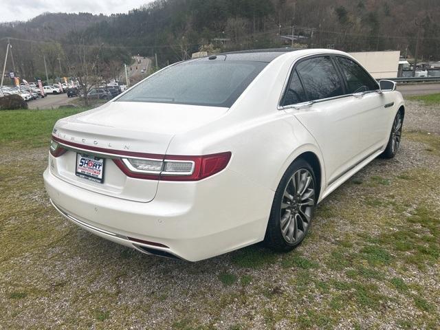 used 2017 Lincoln Continental car, priced at $18,996