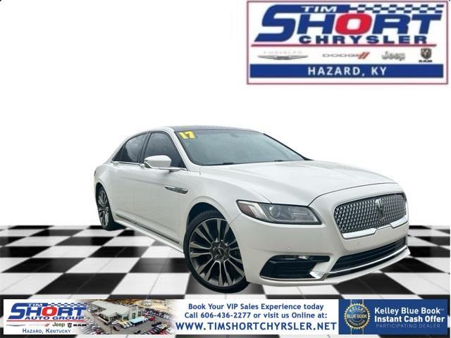 used 2017 Lincoln Continental car, priced at $18,996