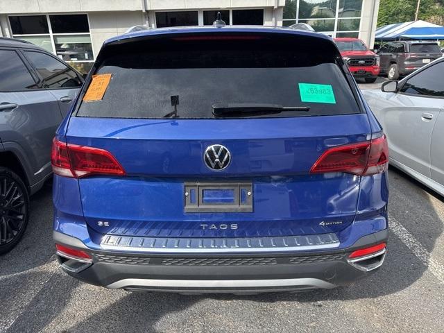 used 2024 Volkswagen Taos car, priced at $25,996