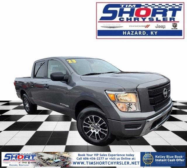 used 2023 Nissan Titan car, priced at $29,996