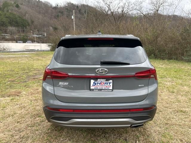 used 2021 Hyundai Santa Fe car, priced at $20,996