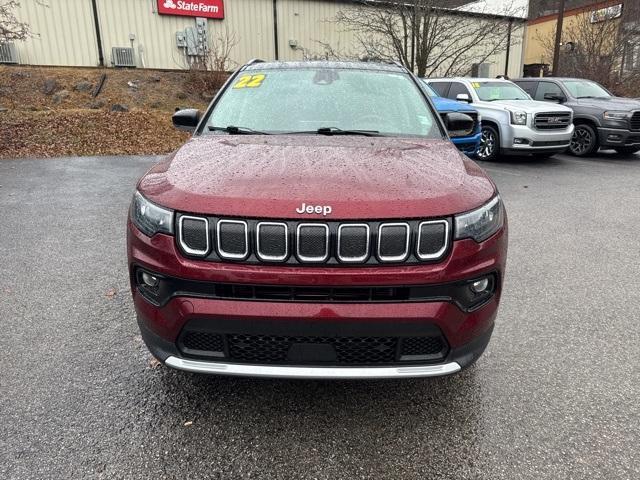 used 2022 Jeep Compass car, priced at $21,500