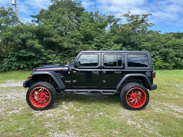 used 2021 Jeep Wrangler Unlimited car, priced at $27,500