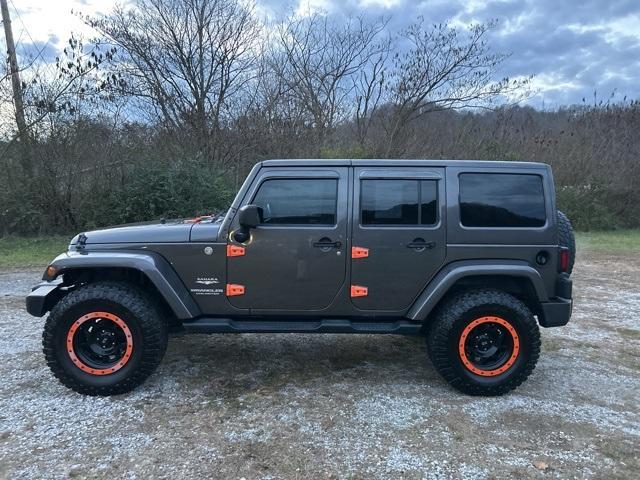 used 2014 Jeep Wrangler Unlimited car, priced at $15,500