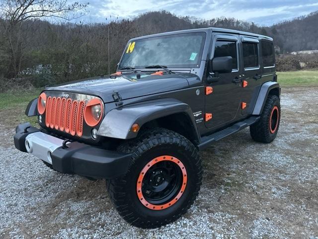 used 2014 Jeep Wrangler Unlimited car, priced at $15,500
