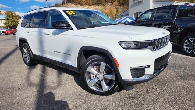 used 2021 Jeep Grand Cherokee L car, priced at $26,996