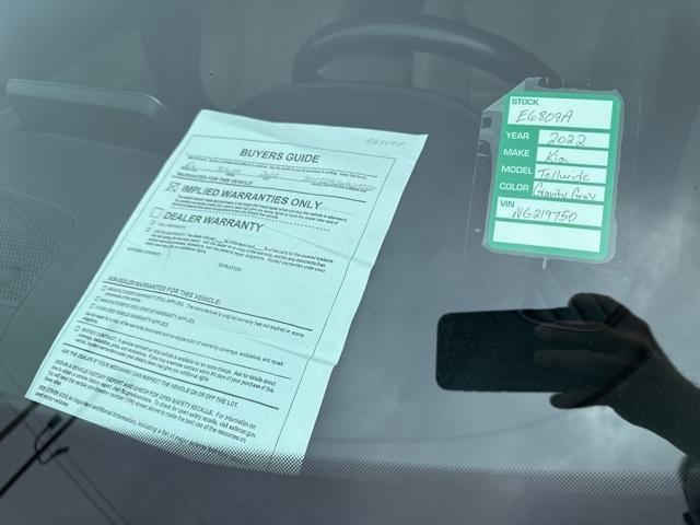 used 2022 Kia Telluride car, priced at $31,996