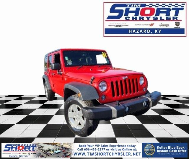 used 2016 Jeep Wrangler Unlimited car, priced at $22,500