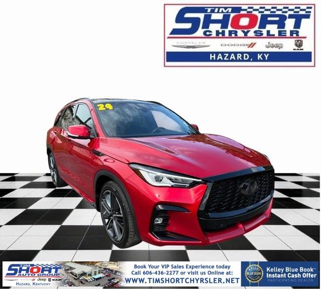 used 2024 INFINITI QX50 car, priced at $38,996